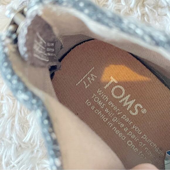 TOMS casual southwestern style ankle booties boots womens size 7 western - Picture 5 of 9